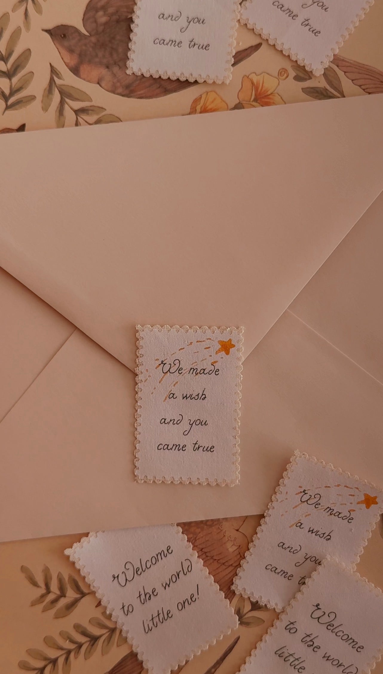 Gender Reveal - Cotton Card