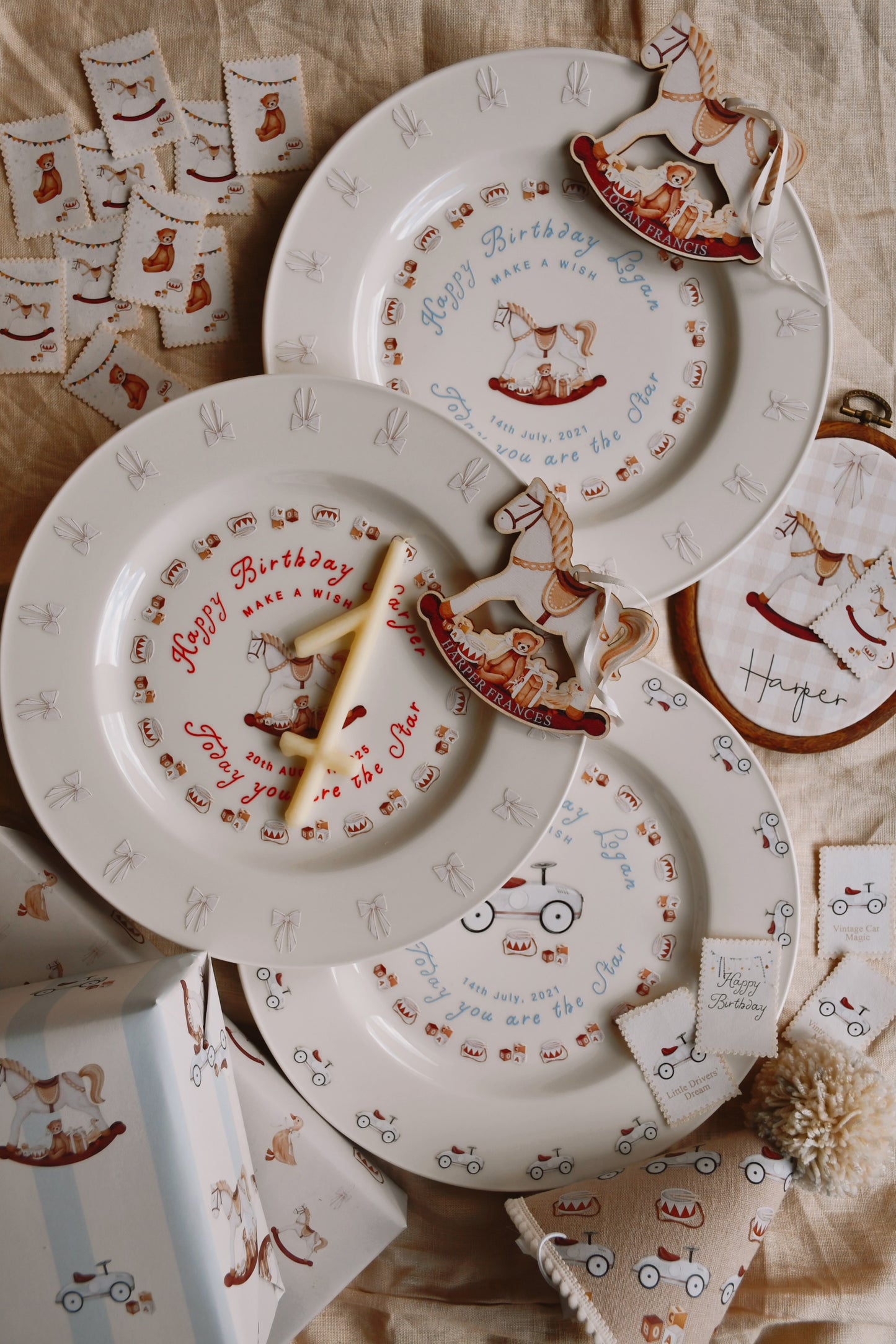 Keepsake Plate - Vintage Toys