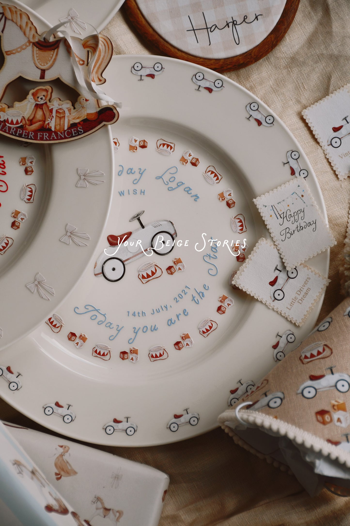 Keepsake Plate - Vintage Toys