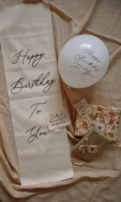 Happy Birthday -  Balloons
