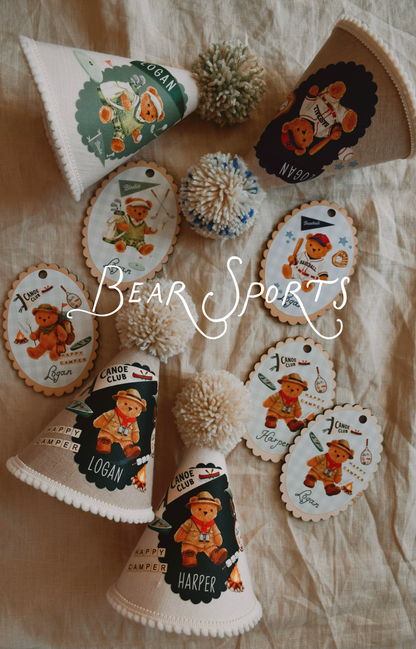 Bear Sports - Party Hats