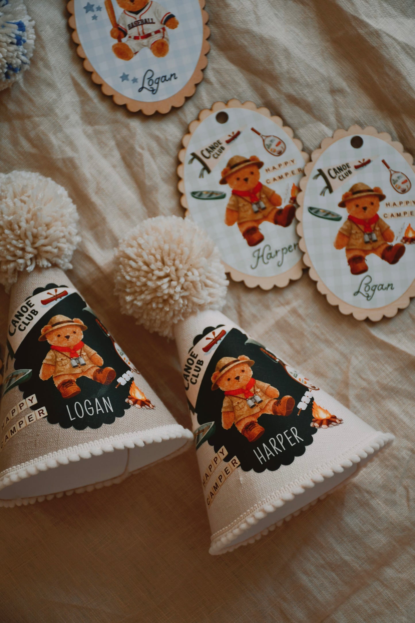 Bear Sports - Party Hats