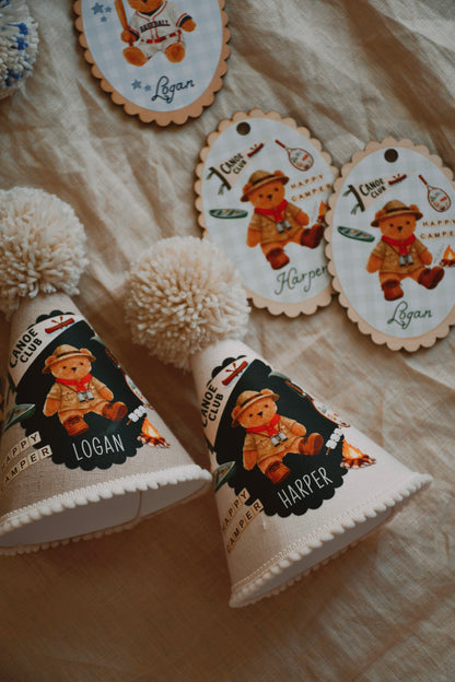 Bear Sports - Party Hats