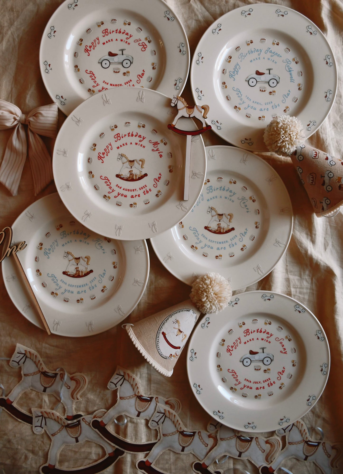 Keepsake Plate - Vintage Toys (Pre-Order 1st September)