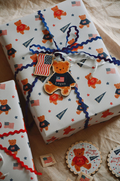 American Vintage 4th July Stamps