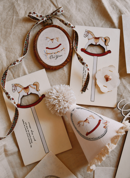 Rocking Horse Cake Toppers