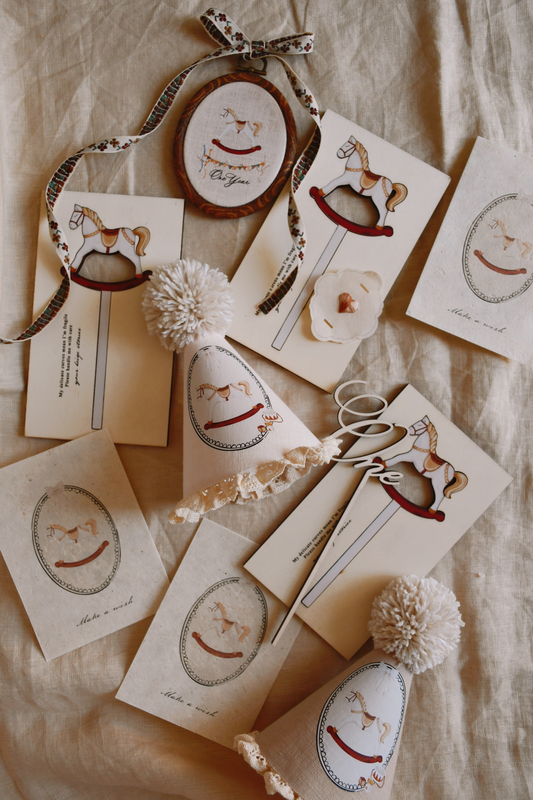 Rocking Horse Cake Toppers