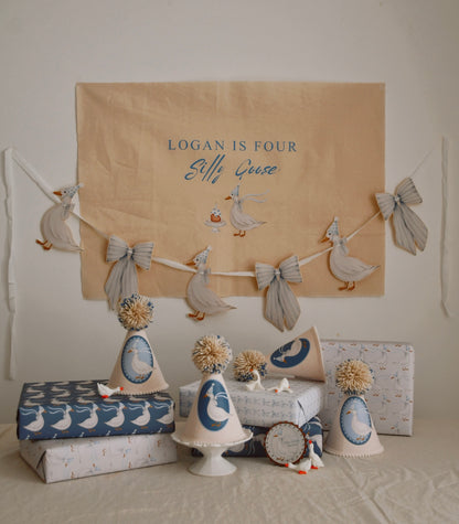 Silly Goose Banner - Add Name & Add Age