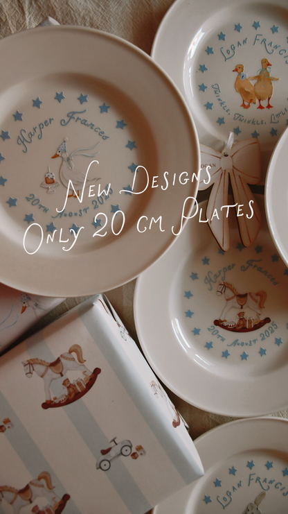 Keepsake Plate - 20cm Custom Message
