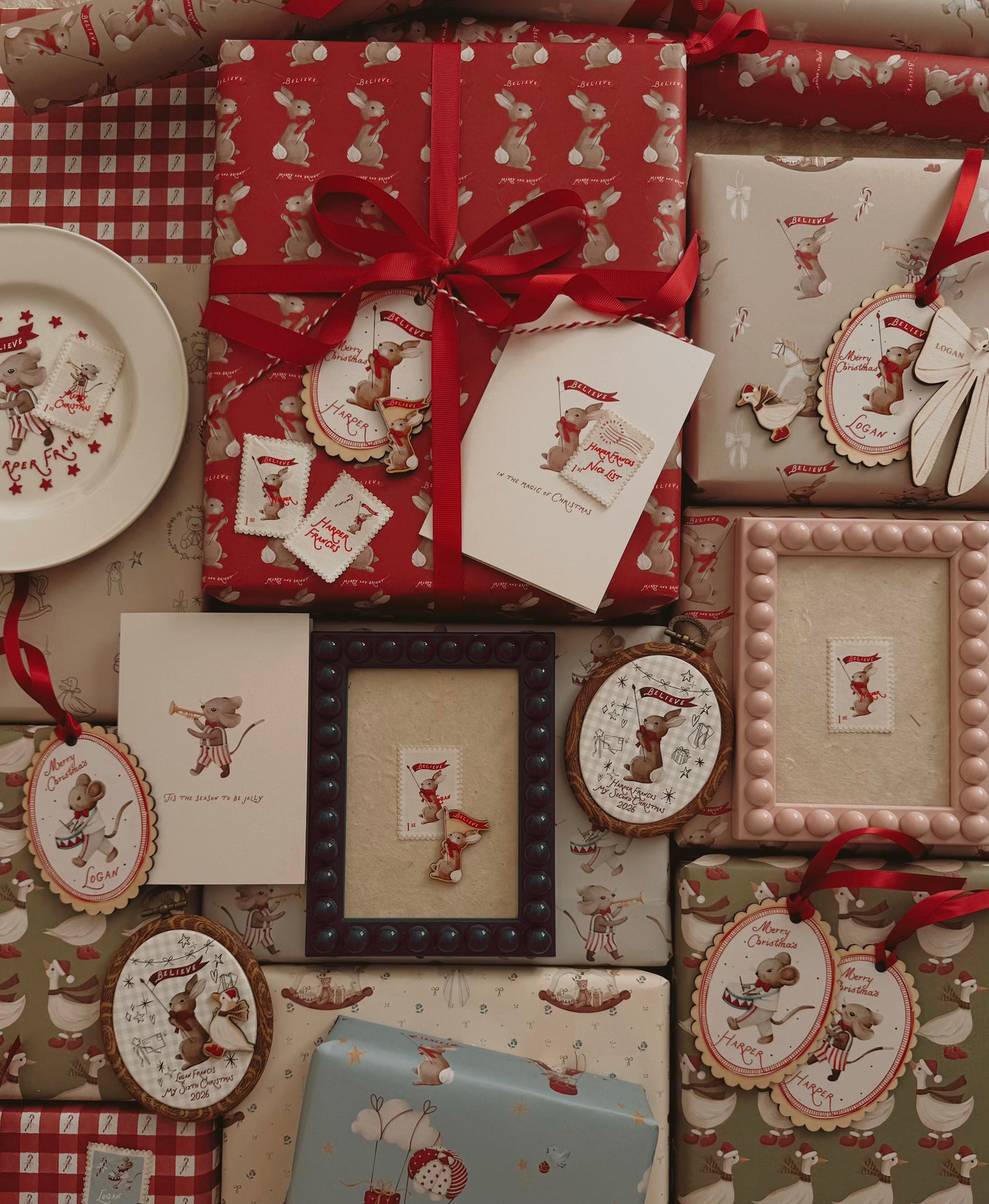 Wrapping paper - Mice