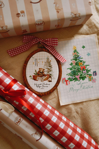 Christmas Cotton Cards