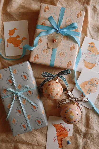 Wrapping paper - Chicks