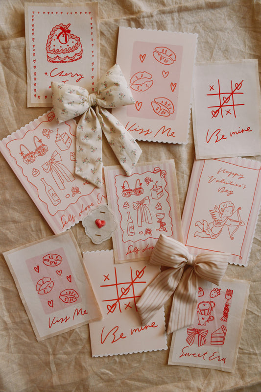 Scalloped Card - Valentine's Day