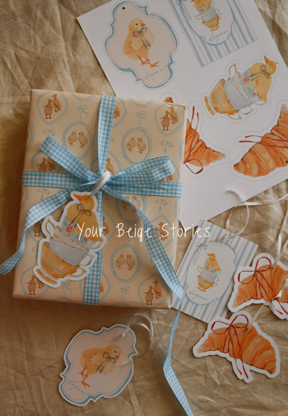 Chicks Collection - Gift Tags Personalised