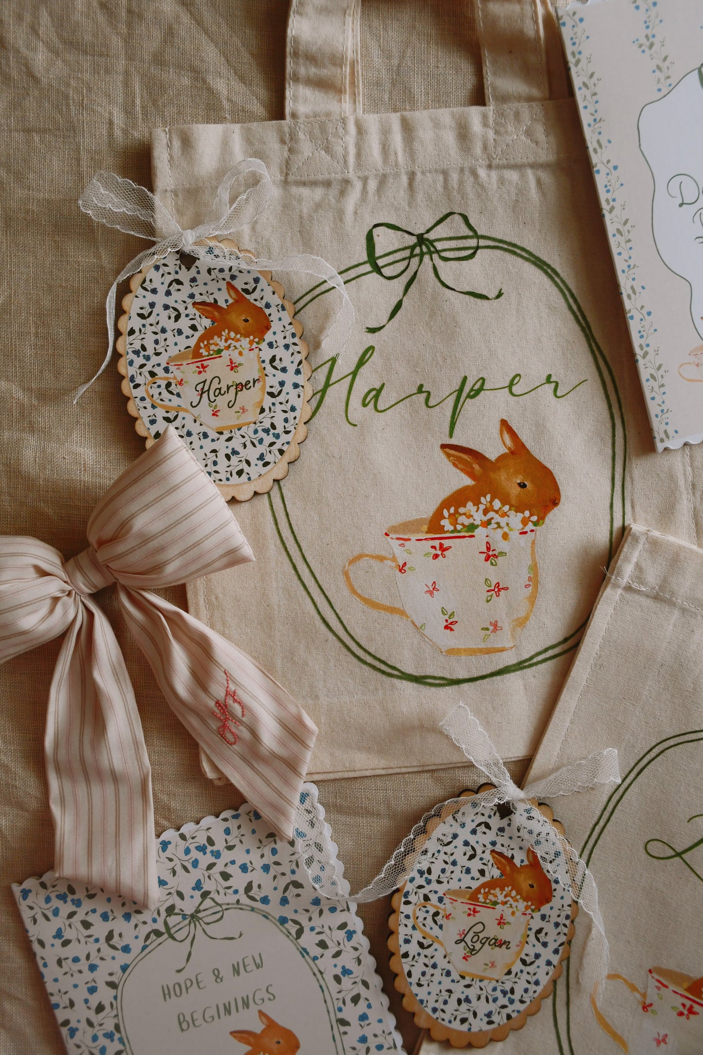 Easter Bags Personalised
