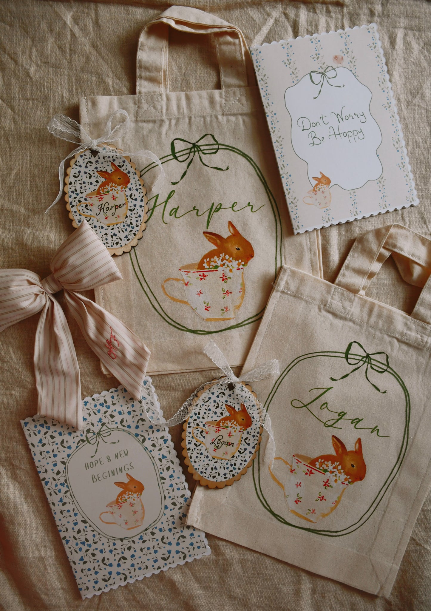Easter Bags Personalised