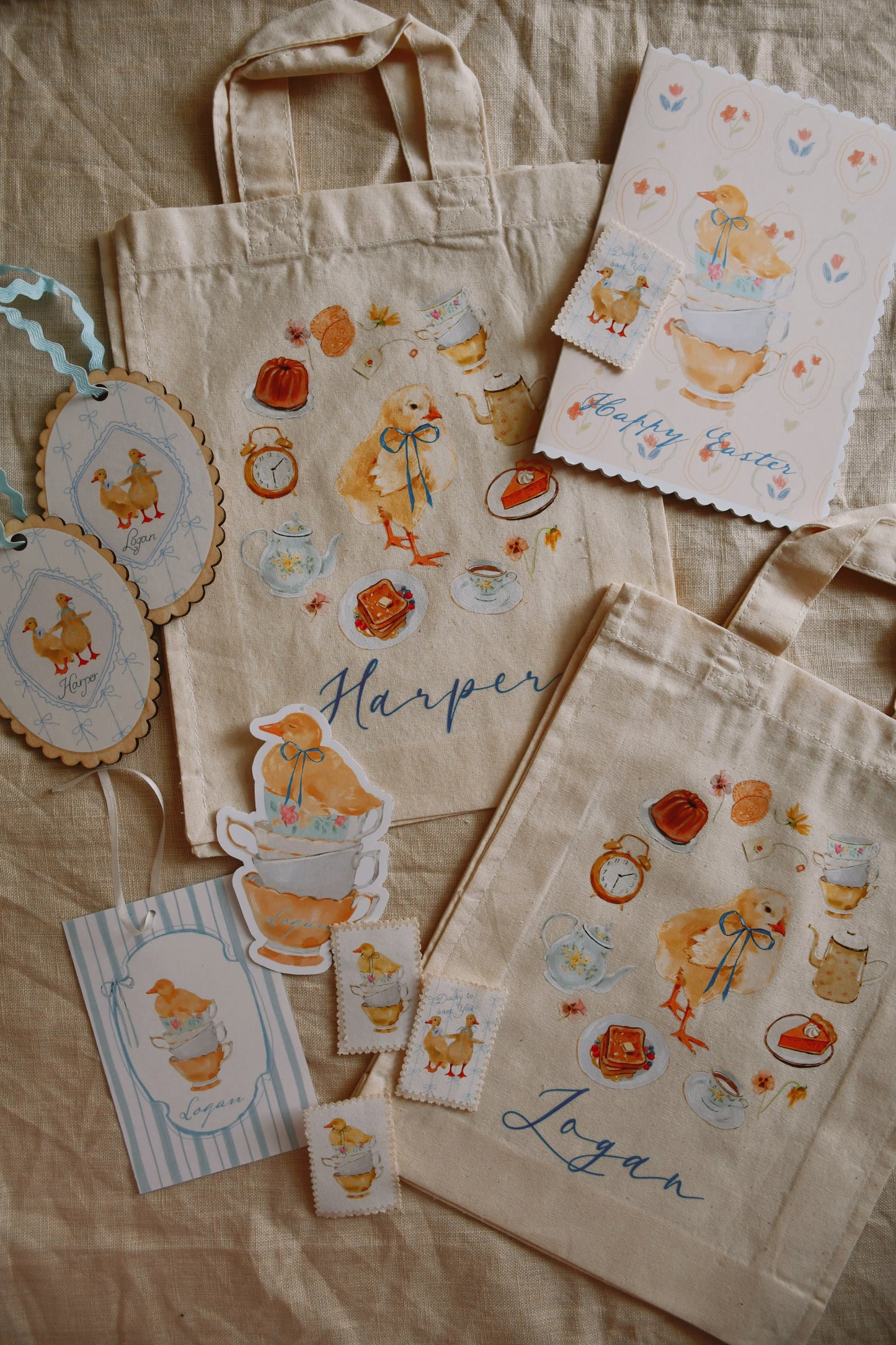 Easter Bags Personalised