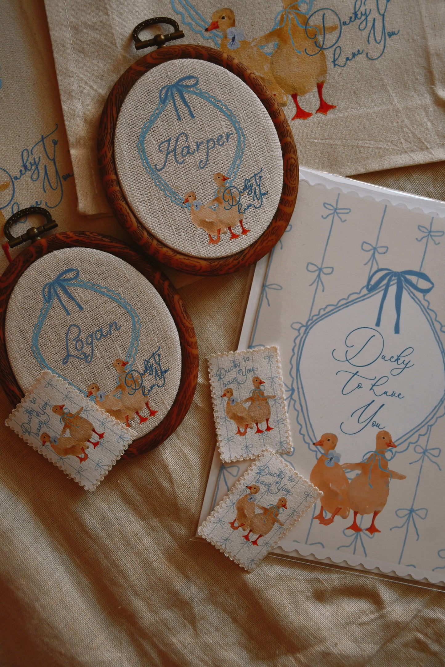 Personalised Spring  -  Hoops Frame