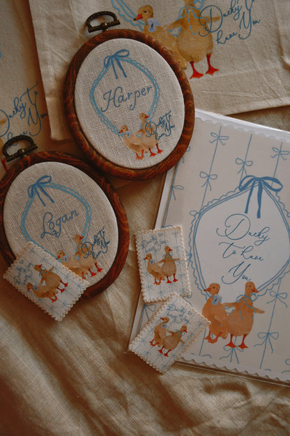 Personalised Spring  -  Hoops Frame