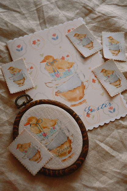 Personalised Spring  -  Hoops Frame