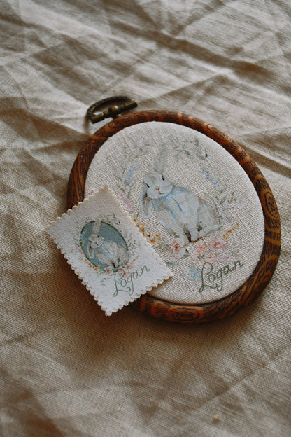 Personalised Spring  -  Hoops Frame