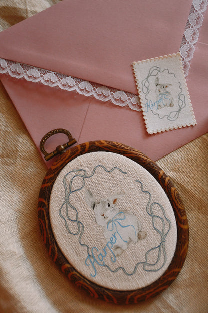 Personalised Spring  -  Hoops Frame