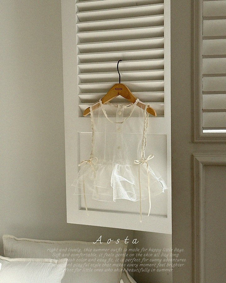 Aosta - Lace Vest