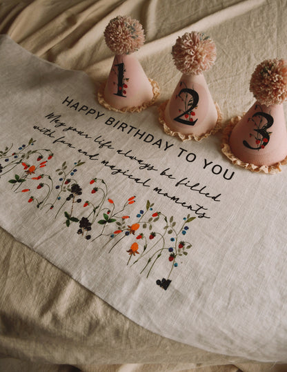 Wildberries - Linen Banner