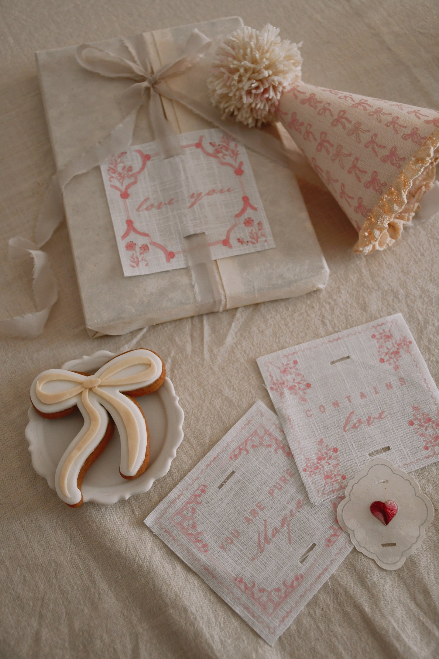 Lisbon Linen Gift Tags