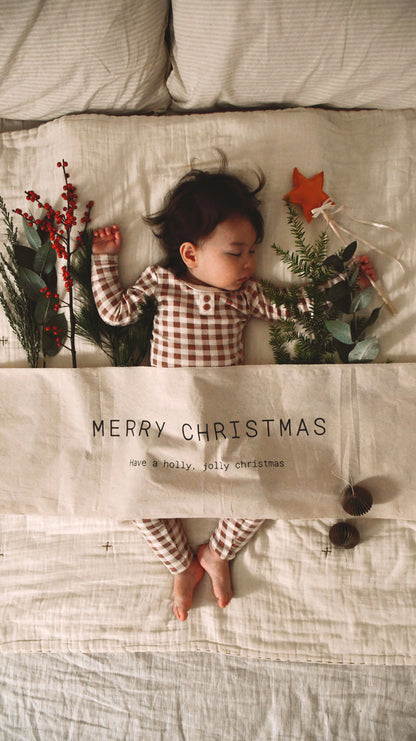 Handmade Cotton Christmas Tapestry