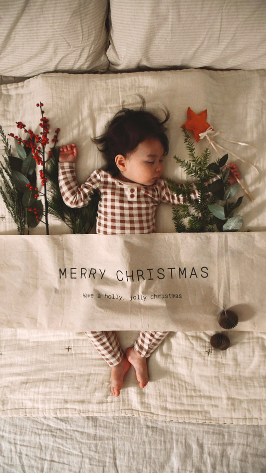 Handmade Cotton Christmas Tapestry