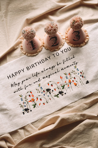 Wildberries - Linen Banner
