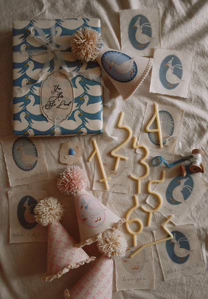 Beeswax Number Birthday Candle
